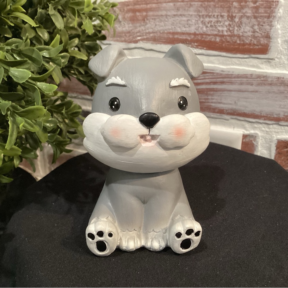 ⚫️ ROOGO- Schnauzer Eyeglasses Holder - Dog Lovers Delight - Like New - Nice